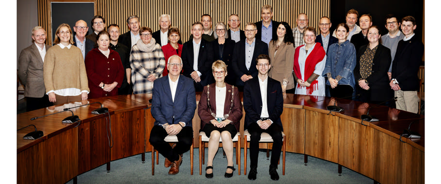 Foto af det samlede Byråd 2026-2029